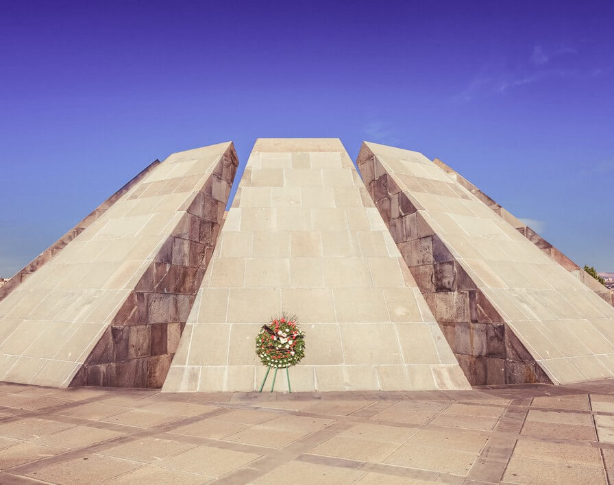 The Genocide Memorial in Armenia's capital Yerevan